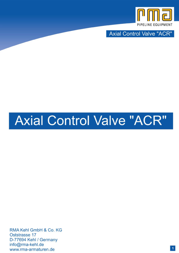 Axial-Control-Valve